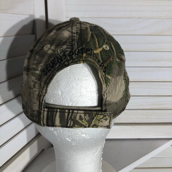 Kudzu Seven J Outfitters Hunting Hat Camo Print Adjustable Velcro Multicolor OS - Picture 6 of 9